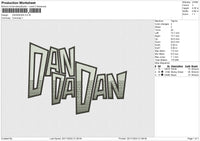 DANDADAN Embroidery File 6 size