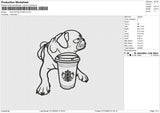 DOG 051023 Embroidery File 6 sizes