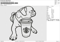 DOG 051023 Embroidery File 6 sizes