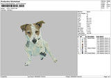 Dog 1203 Embroidery File 6 sizes