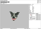 Dog 1224b Embroiery File 6 sizes