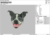 Dog 1224b Embroiery File 6 sizes