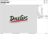 DaleGas Embroidery File 6 size