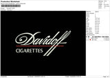 Davidoff Embroidery File 6 size
