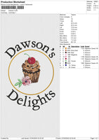 Dawson Embroidery File 6 size