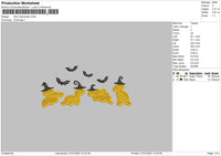 Dino2107 Embroidery File 6 size