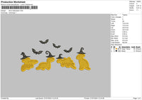 Dino2107 Embroidery File 6 size