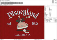 Disneyland Mikey and Minie 290125 Embroidery File 6 size