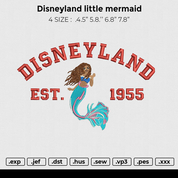 Disneyland little mermaid