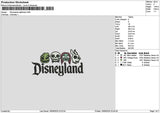 Dland Nightmare Embroidery File 6 sizes