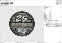 EASYBRIMZ Embroidery File 6 size