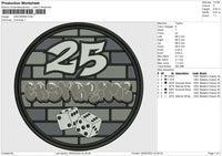 EASYBRIMZ Embroidery File 6 size