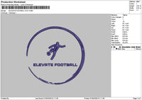 Elevatetext Flat Puff Embroidery 2 Files