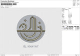 EL KHAYAT Embroidery File 6 size