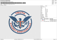 EMBLEM TRUTH Embroidery