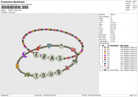 ERAS TOUR Embroidery File 6 size