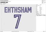 ETHSAM Embroidery File 6 size