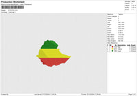 ETIOPIA v2 Embroidery File 6 sizes