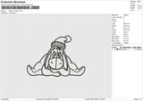 Eeyore Outline Embroidery File 6 size