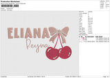 Eliana Embroidery File 6 size