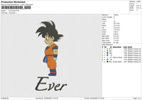 Ever Embroidery File 6 size