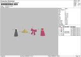 Fashion V1 Embroidery File 6 sizes