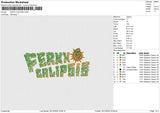 FERXX CALIPSIS Embroidery File 6 size