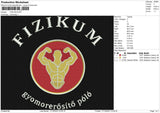 FIZIKUM Embroidery File 6 size