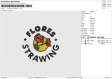 FLORES STARWING Embroidery File 6 size