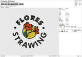 FLORES STARWING Embroidery File 6 size