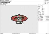 FOG 010125 Embroidery File 6 size