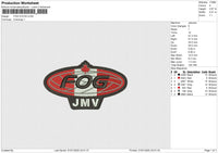 FOG 010125 Embroidery File 6 size