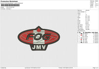 FOG 010125 Embroidery File 6 size