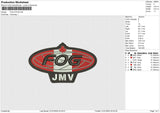 FOG 010125 Embroidery File 6 size