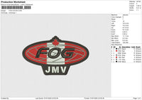 FOG 010125 Embroidery File 6 size