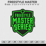 FREESTYLE  Embroidery File 6 size