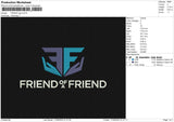 FRIEND Logo Embroidery