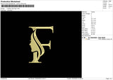 Hairtext Embroidery 2 Files