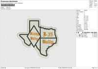Filthy Embroidery File 6 sizes