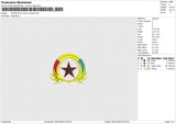 GHANALINX LOGO Embroidery File 6 size