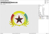 GHANALINX LOGO Embroidery File 6 size