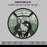Ghostcircle 01 Embroidery File 6 sizes