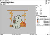 Ghost 1909 Embroidery File 6 sizes