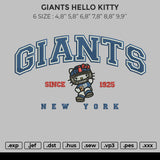 GIANTS HELLO KITTY