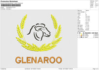 GLENAROO Embroidery File 6 size