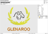 GLENAROO Embroidery File 6 size