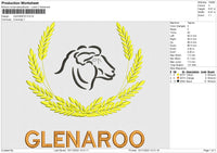 GLENAROO Embroidery File 6 size