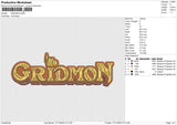 GRIDMON Embroidery File 6 size