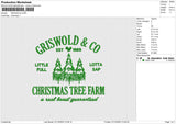 GRISWOLD Embroidery File 6 sizes
