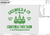 GRISWOLD Embroidery File 6 sizes